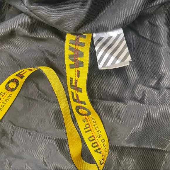 OFF-WHITE Bomber Jacket Tiger Embroidery